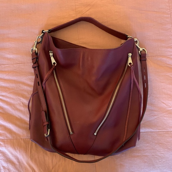 Rebecca Minkoff Handbags - Rebecca Minkoff Moto Leather Hobo Bag